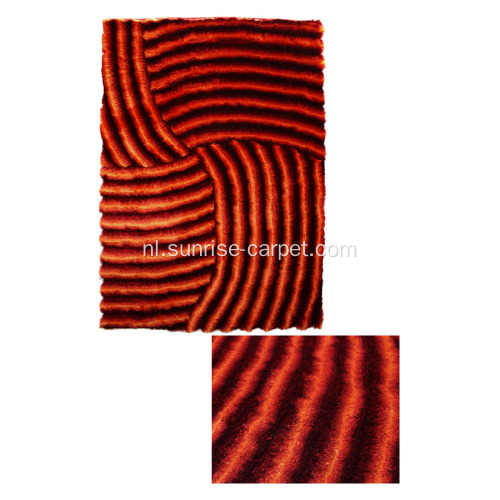 Polyester Shaggy tapijt met 3D-ontwerp